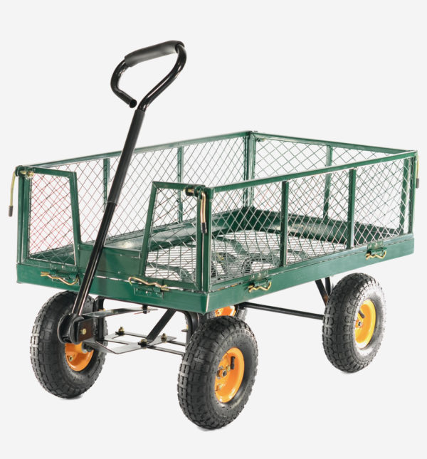 Cobra GCT320HD 320kg Hand Trailer with drop down sides-0