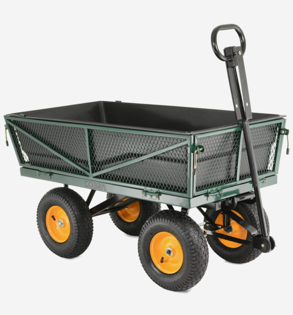 Cobra GCT300MP 300kg Hand Trailer with drop down sides-0
