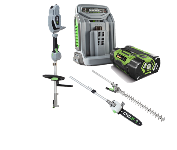EGO MHCC1002E Multi Tool Set c/w 2.5Ah Battery and Rapid Charger-0