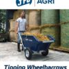JFC TWB400 - 400L Tipping Wheelbarrow-12154