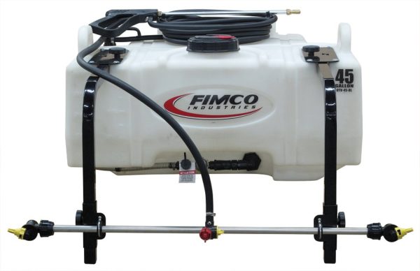 Fimco UTV 45 Gallon (170Ltr) Sprayer with a Spray from 6 Ft To 30 Ft Coverage. Spray Tank and Boom - UTV-45-BL-0