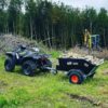 JFC Agri ATV Hydraulic Tipping Trailer-14852