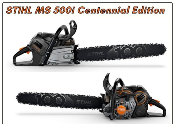 Centennial Limited Edition – STIHL MS 500i Petrol Chainsaw c/w 25″ Bar ...