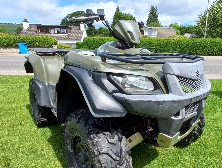 Used - 2015 Suzuki KINGQUAD A500XP ATV