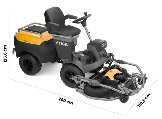 Stiga ePark Pro 900 Fully Electric Out-Front Mower