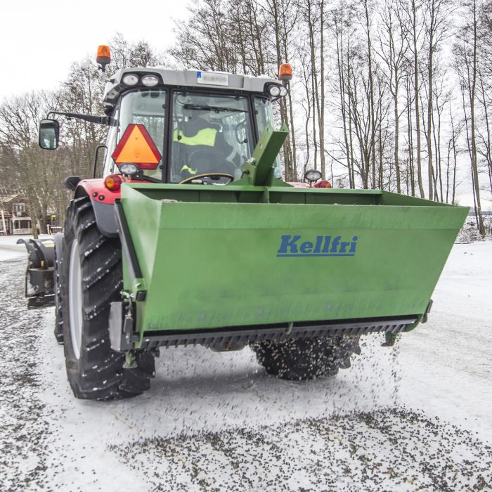 Kellfri Tractor-Mounted Gritter, 2.1Mtr c/w Cylinder and Hose